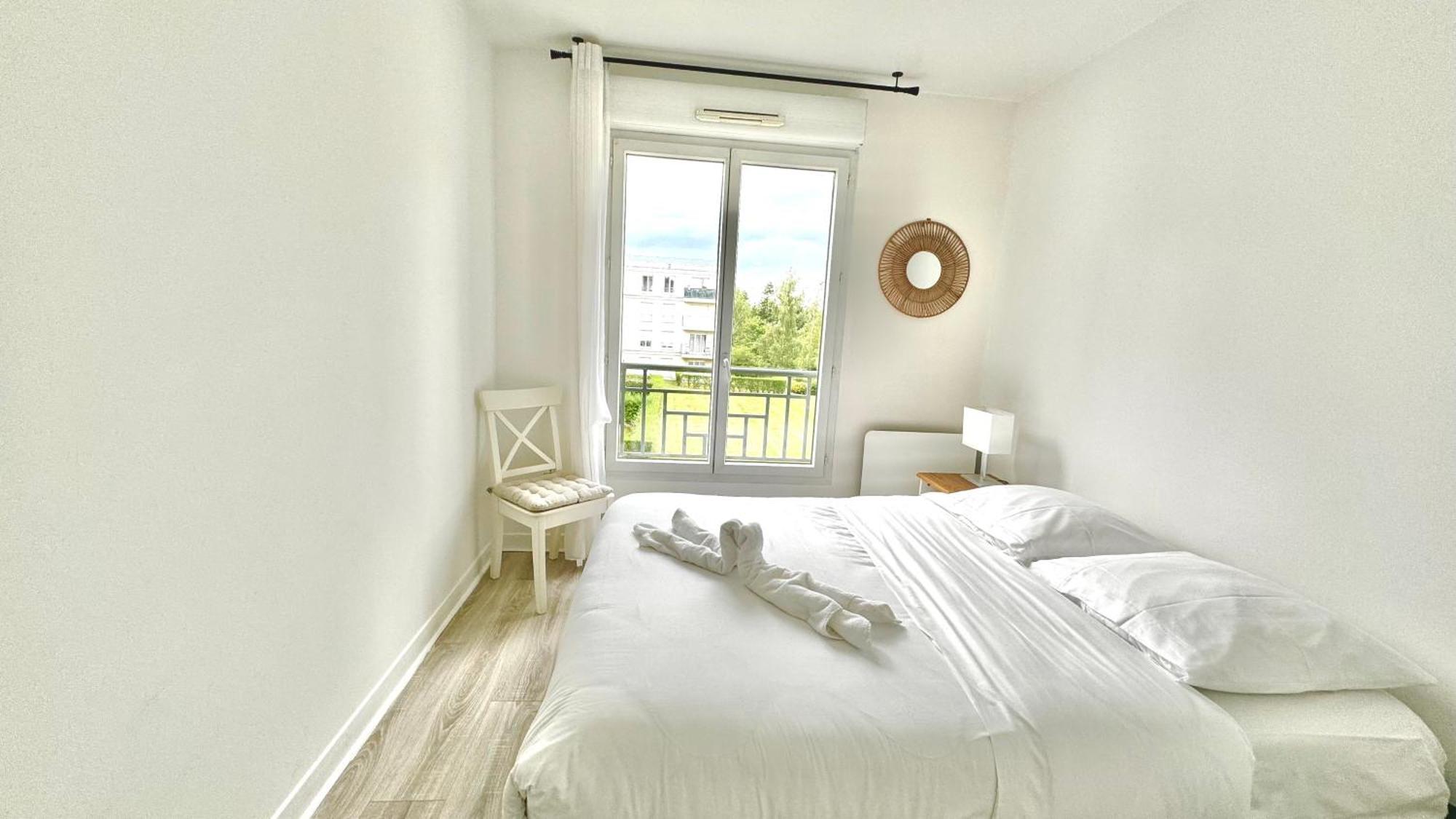 Appartement Central 6 Personnes A 10 Minutes De Disneyland Montévrain Dış mekan fotoğraf
