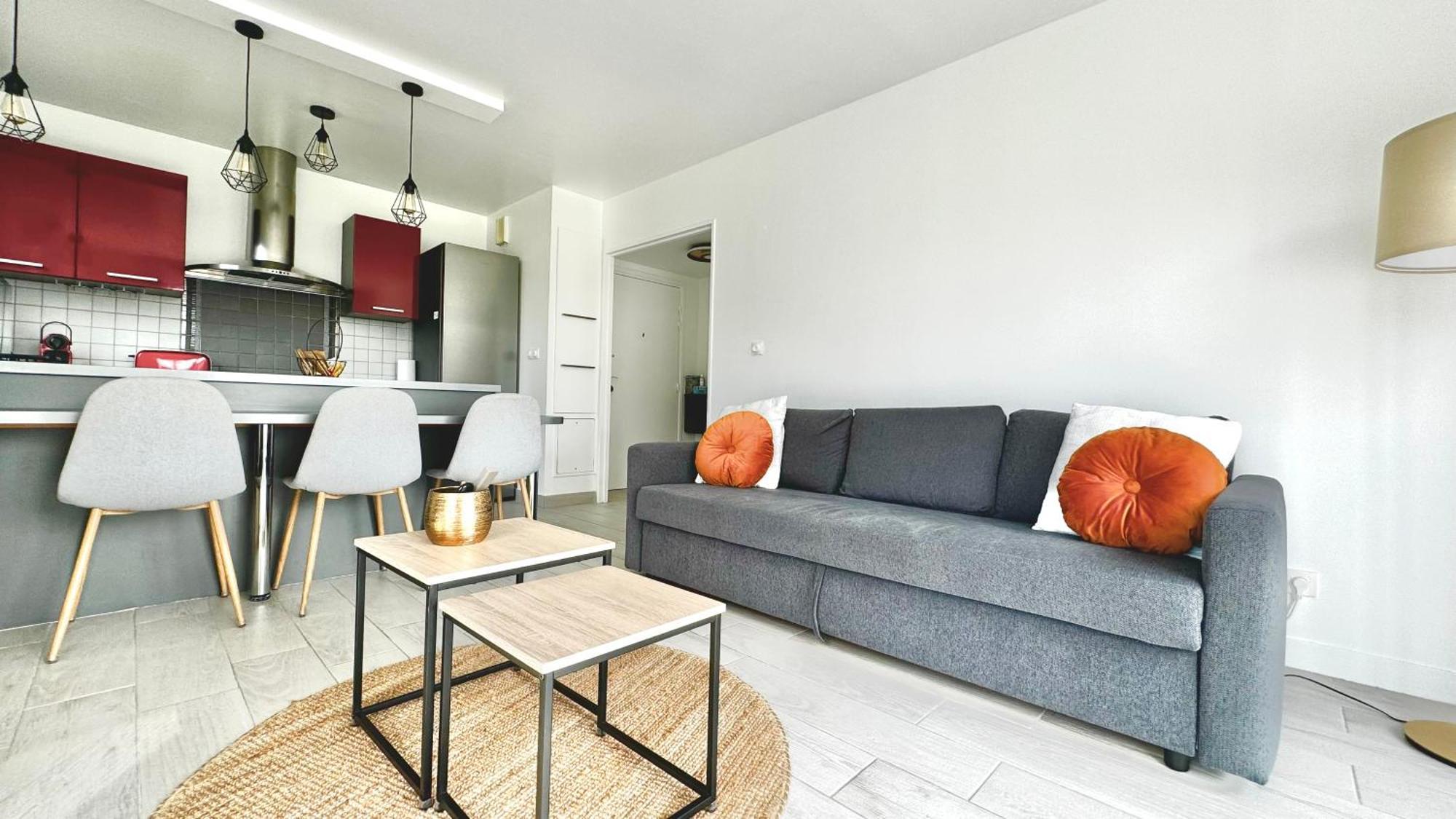 Appartement Central 6 Personnes A 10 Minutes De Disneyland Montévrain Dış mekan fotoğraf