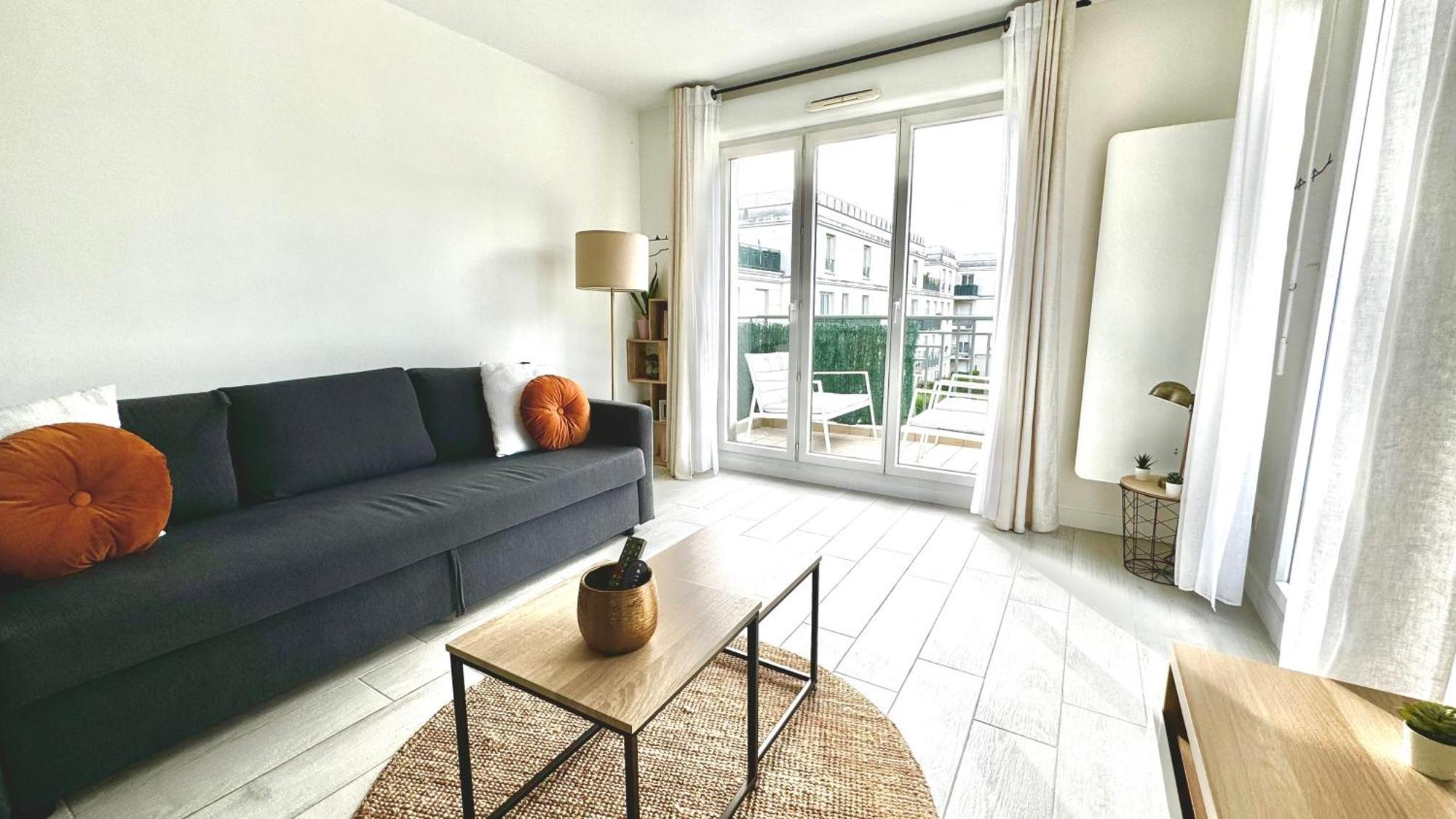 Appartement Central 6 Personnes A 10 Minutes De Disneyland Montévrain Dış mekan fotoğraf